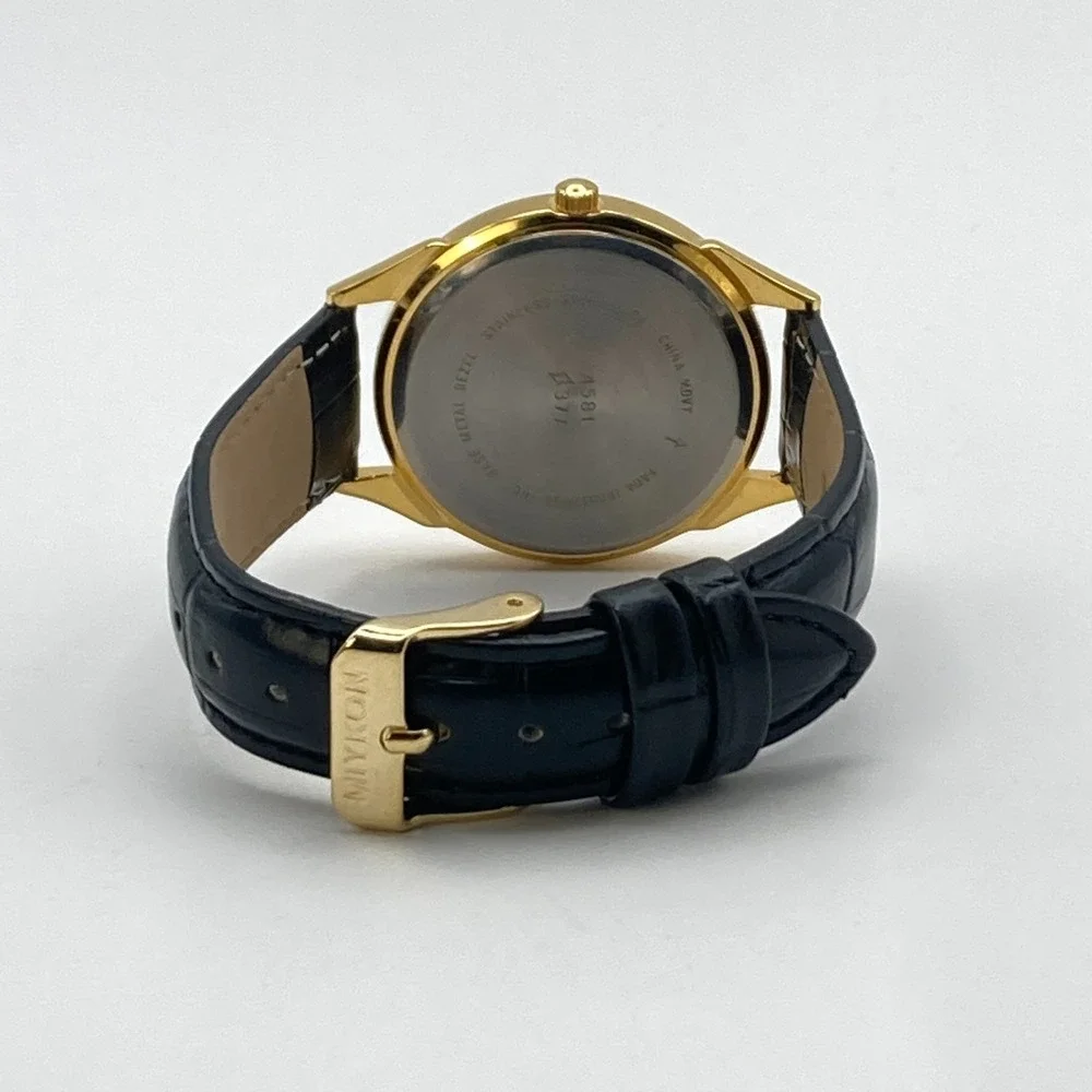 Womens Watch World's Best Mom Gold Tone 37mm Mothers Day Gift New Battery 8.75